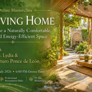 Masterclass.  The Living Home: how to create a Naturally Comfortable, Healthy and Energy-Efficient space
